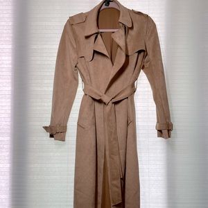 Brown Suede Coat